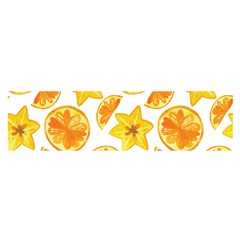 Oranges Love Satin Scarf (oblong)