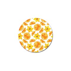 Oranges Love Golf Ball Marker (4 Pack) by designsbymallika