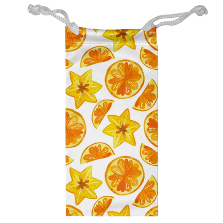 Oranges Love Jewelry Bag