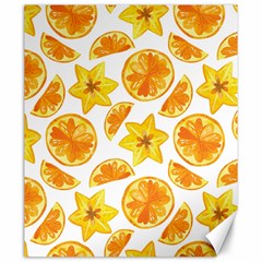 Oranges Love Canvas 20  X 24  by designsbymallika