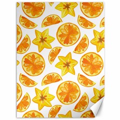 Oranges Love Canvas 36  X 48  by designsbymallika