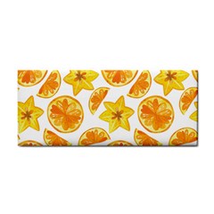 Oranges Love Hand Towel by designsbymallika