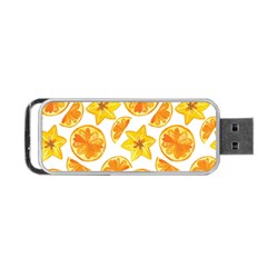 Oranges Love Portable Usb Flash (two Sides) by designsbymallika