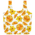 Oranges Love Full Print Recycle Bag (XL) Front