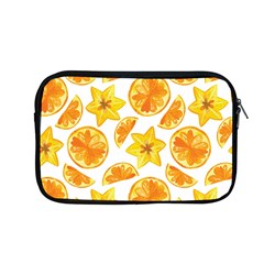 Oranges Love Apple Macbook Pro 13  Zipper Case by designsbymallika