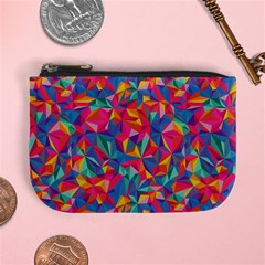 Abstract Boom Pattern Mini Coin Purse by designsbymallika