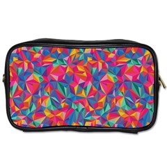 Abstract Boom Pattern Toiletries Bag (two Sides) by designsbymallika