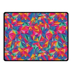 Abstract Boom Pattern Fleece Blanket (small) by designsbymallika