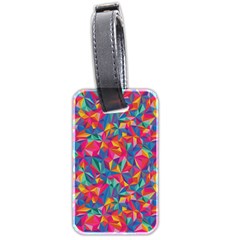 Abstract Boom Pattern Luggage Tag (two Sides) by designsbymallika