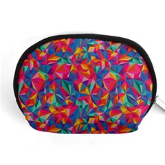 Abstract Boom Pattern Accessory Pouch (medium) by designsbymallika