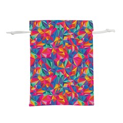 Abstract Boom Pattern Lightweight Drawstring Pouch (l) by designsbymallika