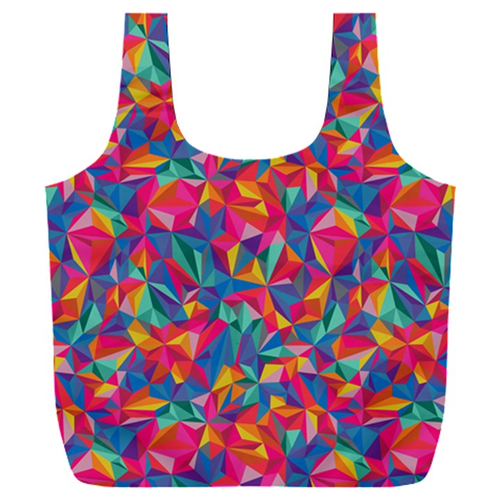 Abstract Boom Pattern Full Print Recycle Bag (XXXL)