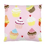 CUPCAKES Standard Cushion Case (Two Sides) Back