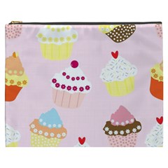 Cupcakes Cosmetic Bag (xxxl) by beyondimagination