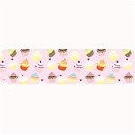 CUPCAKES FESTIVAL PATTERN Large Bar Mats 32 x8.5  Bar Mat