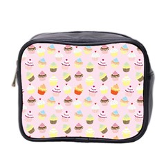 Cupcakes Festival Pattern Mini Toiletries Bag (two Sides)