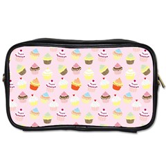 Cupcakes Festival Pattern Toiletries Bag (one Side) by beyondimagination