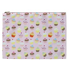 Cupcakes Festival Pattern Cosmetic Bag (xxl) by beyondimagination