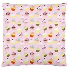 Cupcakes Festival Pattern Standard Flano Cushion Case (one Side)