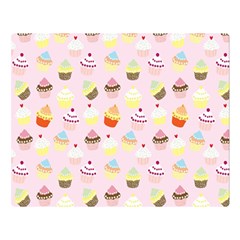 Cupcakes Festival Pattern Double Sided Flano Blanket (large)  by beyondimagination