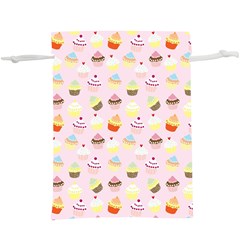 Cupcakes Festival Pattern  Lightweight Drawstring Pouch (xl) by beyondimagination