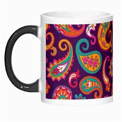 Paisley Purple Morph Mugs by designsbymallika