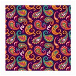 Paisley Purple Medium Glasses Cloth Front