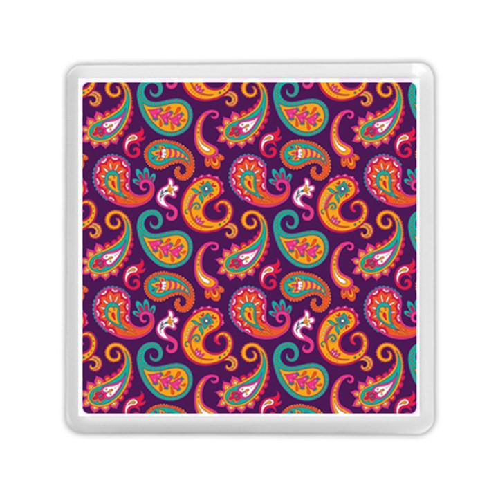 Paisley Purple Memory Card Reader (Square)