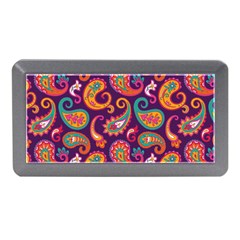 Paisley Purple Memory Card Reader (mini) by designsbymallika