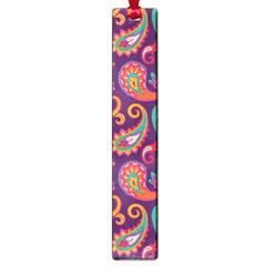 Paisley Purple Large Book Marks by designsbymallika