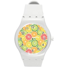 It Is Summer!! Round Plastic Sport Watch (M)