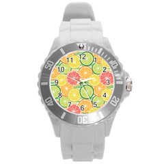 It Is Summer!! Round Plastic Sport Watch (L)