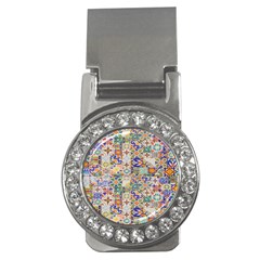 Mosaic Print Money Clips (CZ) 