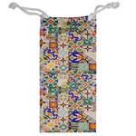 Mosaic Print Jewelry Bag Back