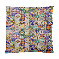 Mosaic Print Standard Cushion Case (one Side) by designsbymallika