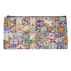 Mosaic Print Pencil Case by designsbymallika