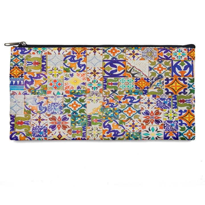 Mosaic Print Pencil Case