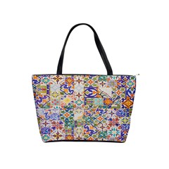 Mosaic Print Classic Shoulder Handbag by designsbymallika