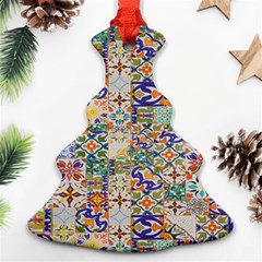 Mosaic Print Ornament (Christmas Tree) 