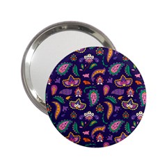 Paisley Print 2 2 25  Handbag Mirrors by designsbymallika