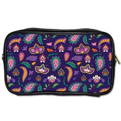 Paisley Print 2 Toiletries Bag (one Side) by designsbymallika