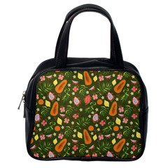 Tropical Fruits Love Classic Handbag (one Side) by designsbymallika