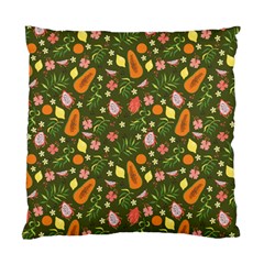 Tropical Fruits Love Standard Cushion Case (two Sides) by designsbymallika