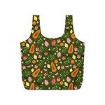 Tropical Fruits Love Full Print Recycle Bag (S) Back