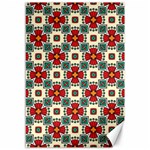 Seamless Red Pattern Canvas 12  x 18  11.88 x17.36  Canvas - 1