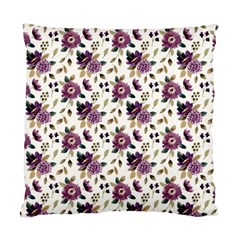 Pretty Dark Magenta Flowers Standard Cushion Case (one Side) by designsbymallika