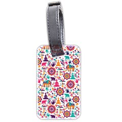 Indian Love Luggage Tag (two Sides) by designsbymallika