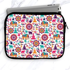 Indian Love Apple Ipad 2/3/4 Zipper Cases by designsbymallika