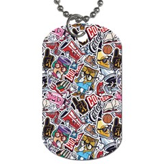 High School Love Dog Tag (two Sides) by designsbymallika