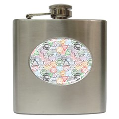 Travel World Hip Flask (6 Oz) by designsbymallika